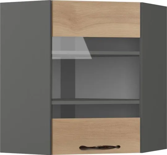 Кухонный шкаф модульной системы BlanKit G60NW Graphite+Chicory light.394 M2