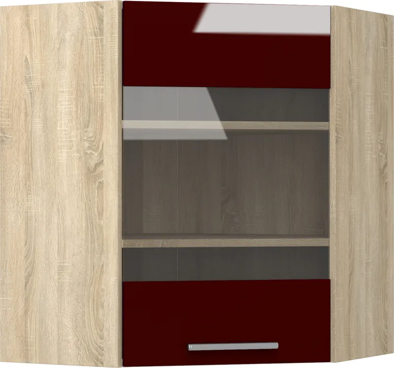Кухонный шкаф модульной системы BlanKit G60NW Sonoma+Bordo.G410