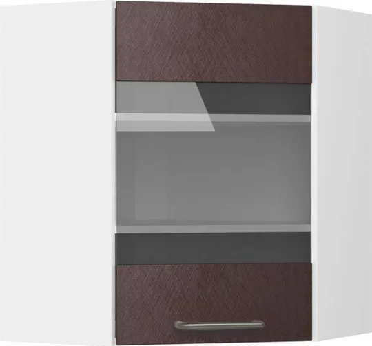 Кухонный шкаф модульной системы BlanKit G60NW White+BrushBronze.M369 U4