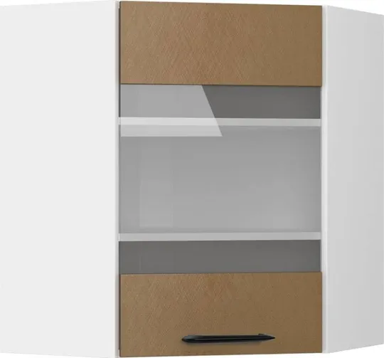 Кухонный шкаф модульной системы BlanKit G60NW White+BrushCaramel.M378 M