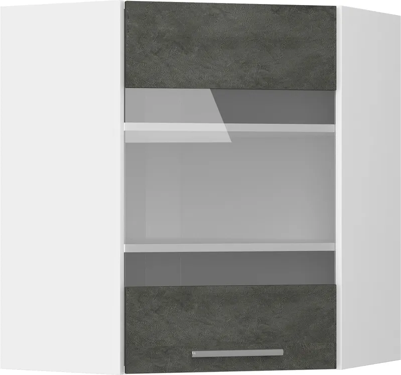 Кухонный шкаф модульной системы BlanKit G60NW White+CementDark.M361