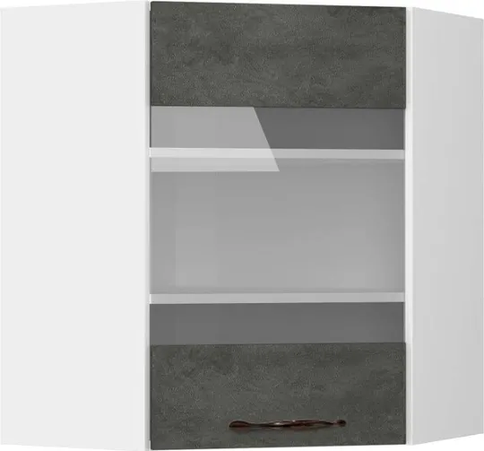 Кухонный шкаф модульной системы BlanKit G60NW White+CementDark.M361 M2