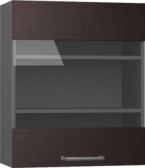 Кухонный шкаф модульной системы BlanKit G60W Graphite+BrushBronze.M369 U4