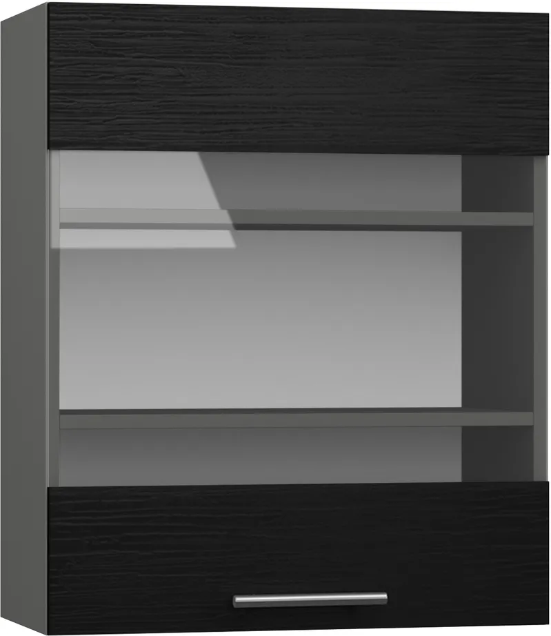Кухонный шкаф модульной системы BlanKit G60W Graphite+OakBlack.381