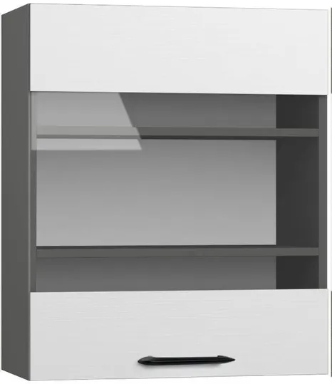 Кухонный шкаф модульной системы BlanKit G60W Graphite+OakWhite.266 M