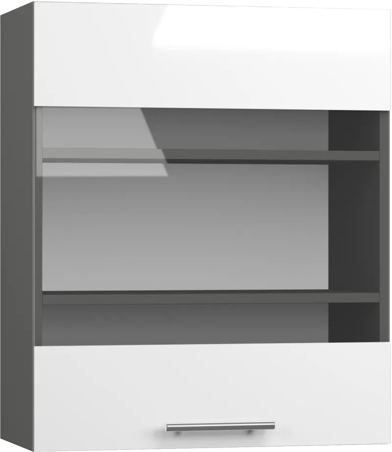 Кухонный шкаф модульной системы BlanKit G60W Graphite+White.G382