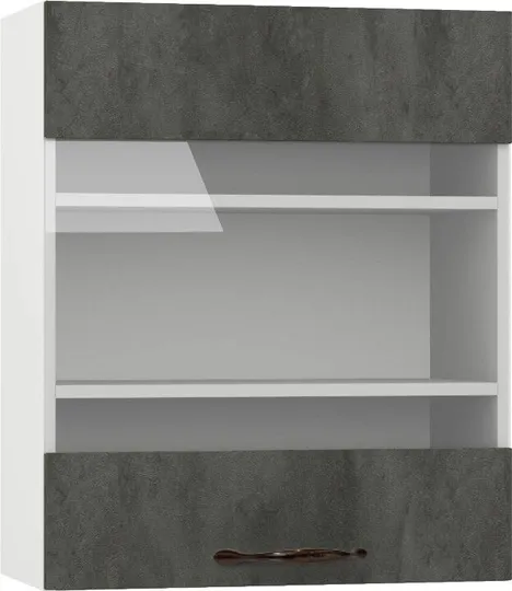 Кухонный шкаф модульной системы BlanKit G60W White+CementDark.M361 M2