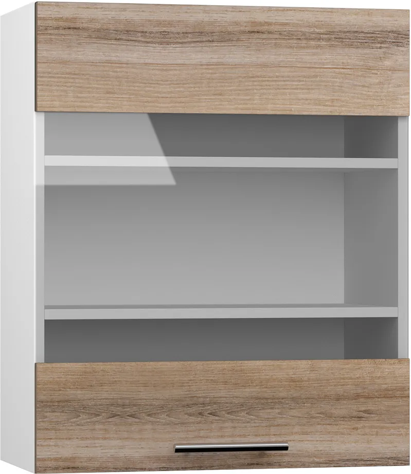 Кухонный шкаф модульной системы BlanKit G60W White+Sequoia.270