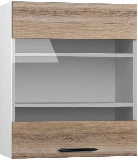Кухонный шкаф модульной системы BlanKit G60W White+Sequoia.270 M
