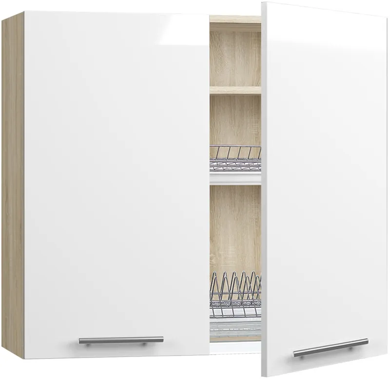 Кухонный шкаф модульной системы BlanKit G80.D Sonoma+White.G382