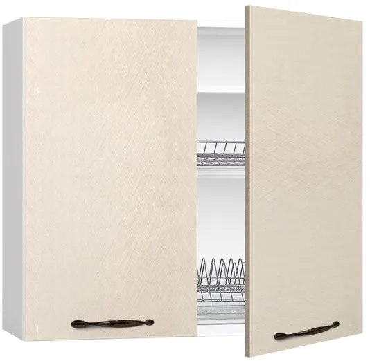 Кухонный шкаф модульной системы BlanKit G80.D White+BrushCreamy.M273 M2