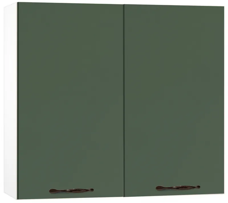 Кухонный шкаф модульной системы BlanKit G80.D White+GreenSmoky.M356 M2