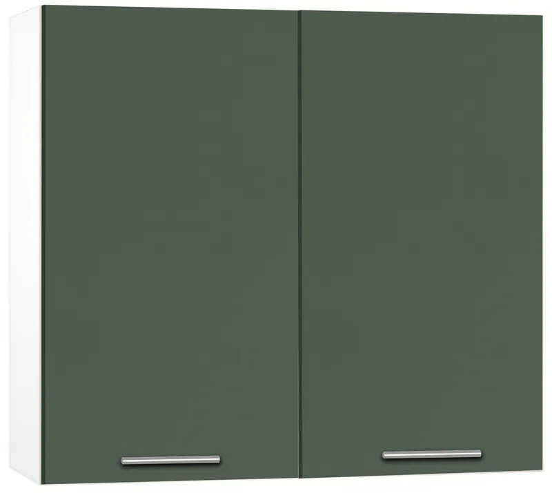 Кухонный шкаф модульной системы BlanKit G80.D White+GreenSmoky.M356 R128