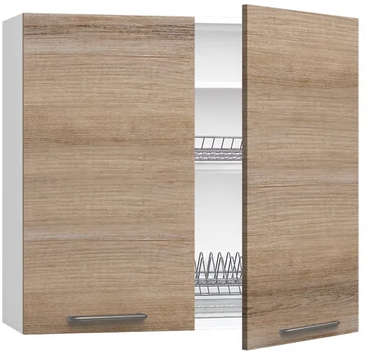 Кухонный шкаф модульной системы BlanKit G80.D White+Sequoia.270 U4