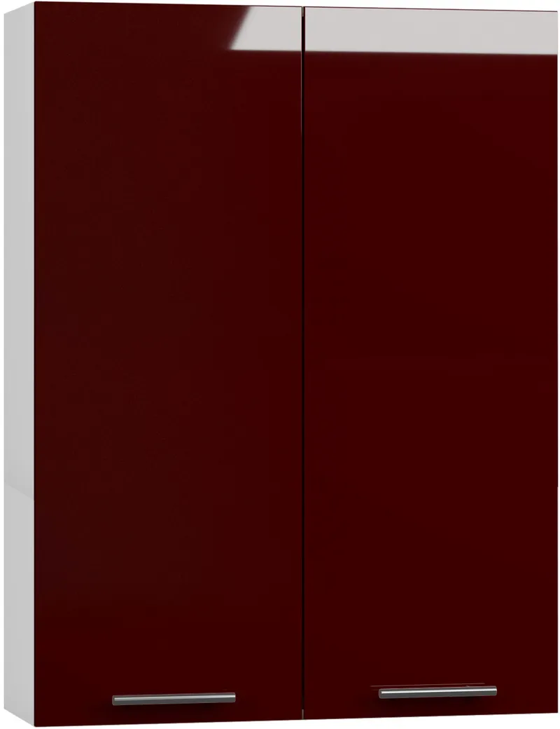 Кухонный шкаф модульной системы BlanKit G80.h105.D White+Bordo.G410