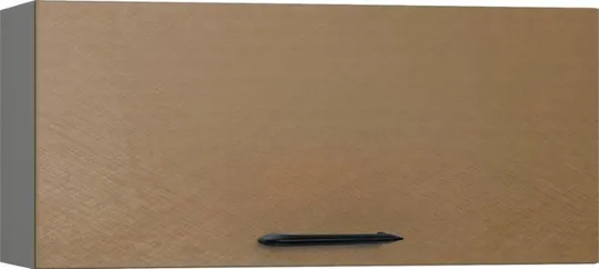 Кухонный шкаф модульной системы BlanKit G80.h36 Graphite+BrushCaramel.M378 M