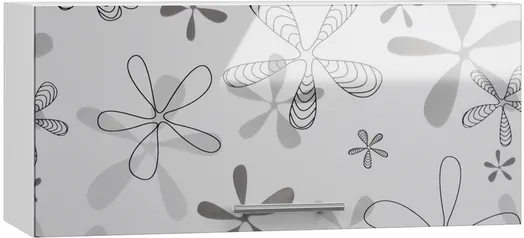 Кухонный шкаф модульной системы BlanKit G80.h36 White+Flower.G432