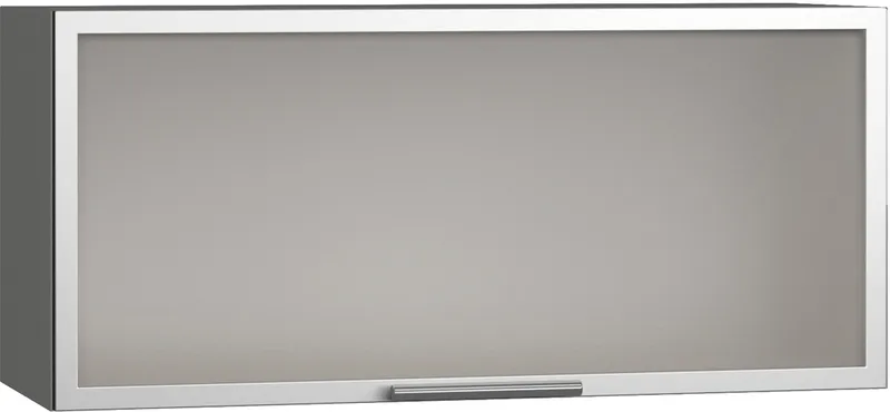 Кухонный шкаф модульной системы BlanKit G80W.h36 Graphite+ALU Satin