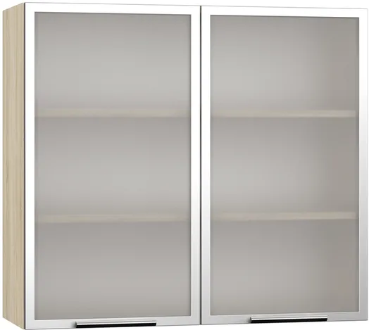 Кухонный шкаф модульной системы BlanKit G80W Sonoma+ALU Satin