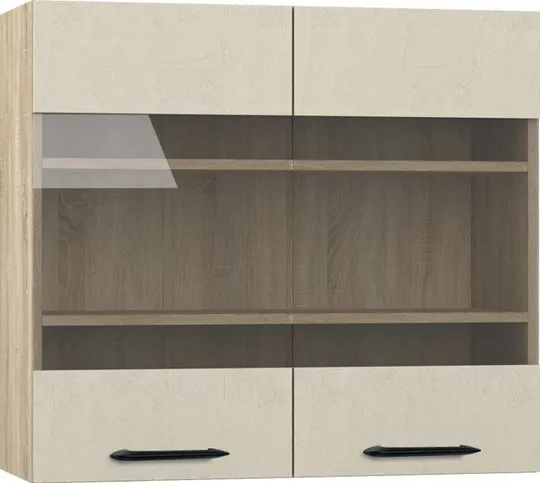 Кухонный шкаф модульной системы BlanKit G80W Sonoma+CementAlmonds.M283 M