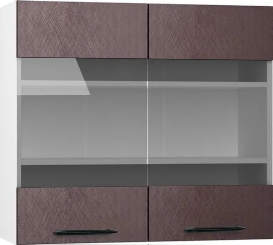 Кухонный шкаф модульной системы BlanKit G80W White+BrushBronze.M369 M
