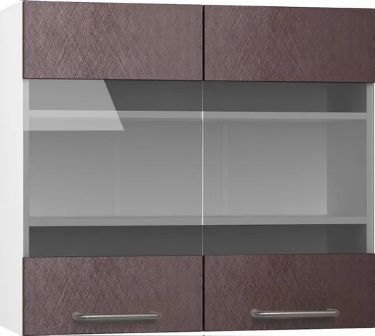 Кухонный шкаф модульной системы BlanKit G80W White+BrushBronze.M369 U4