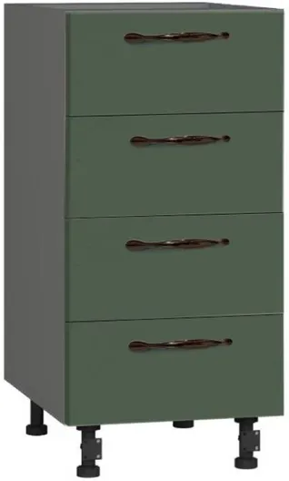 BlanKit D40.Ts4 Graphite+GreenSmoky.M356 M2