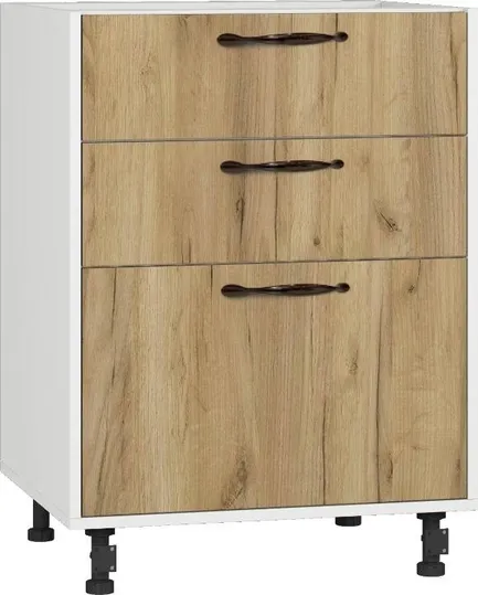 BlanKit D60.Ts3 White+Oak Kraft Gold К003 M2