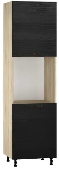 BlanKit D60C.h214.2D Sonoma+OakBlack.381 M2