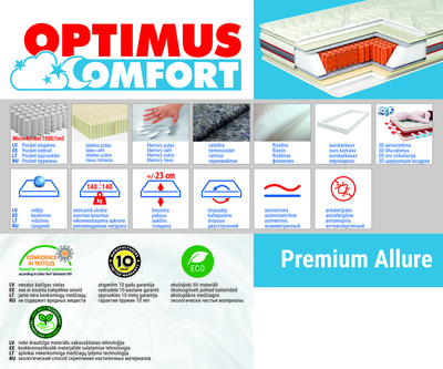 Madrats 170*195 Premium Allure