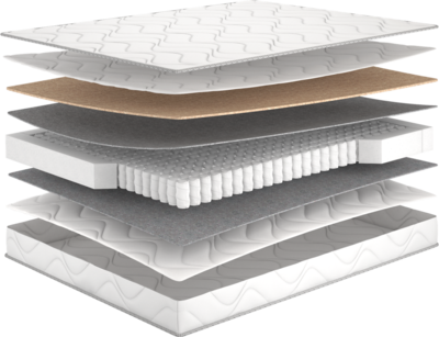 Matracis 130*200 Kingtonic Pocket Kokoss Roll