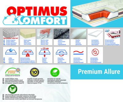 Matracis 130*200 Premium Allure