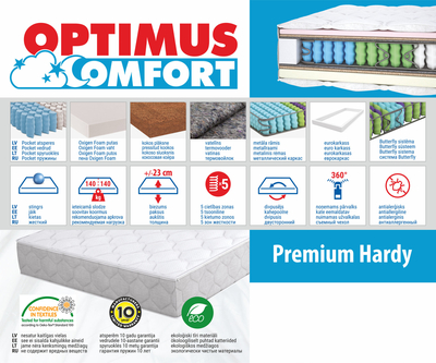Matracis 150*200 Premium Hardy