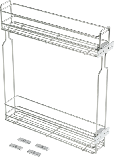 Metala grozs / plaukts CARGO 150mm soft close