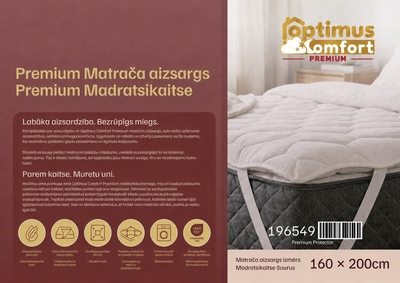 Õhuke madrats / kattemadrats / madratsikate 160*200 Cloud Protect