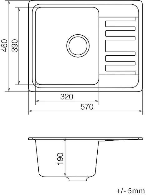 Раковина Hope HMP 02.57