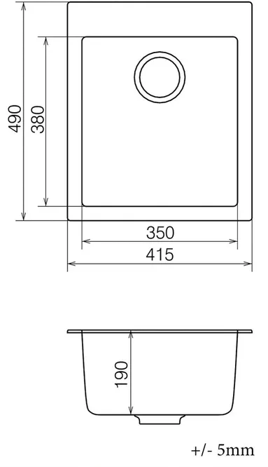 Раковина Orman OMP 01.42