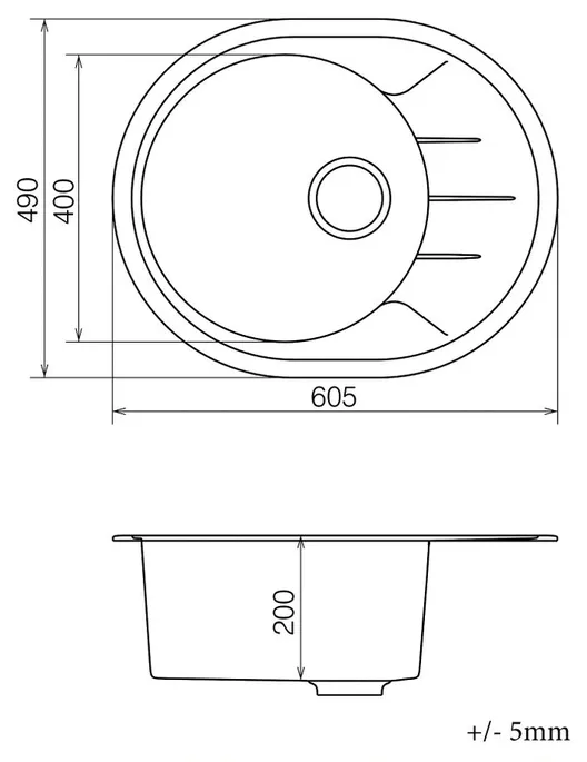Раковина Sity SMO 02.61