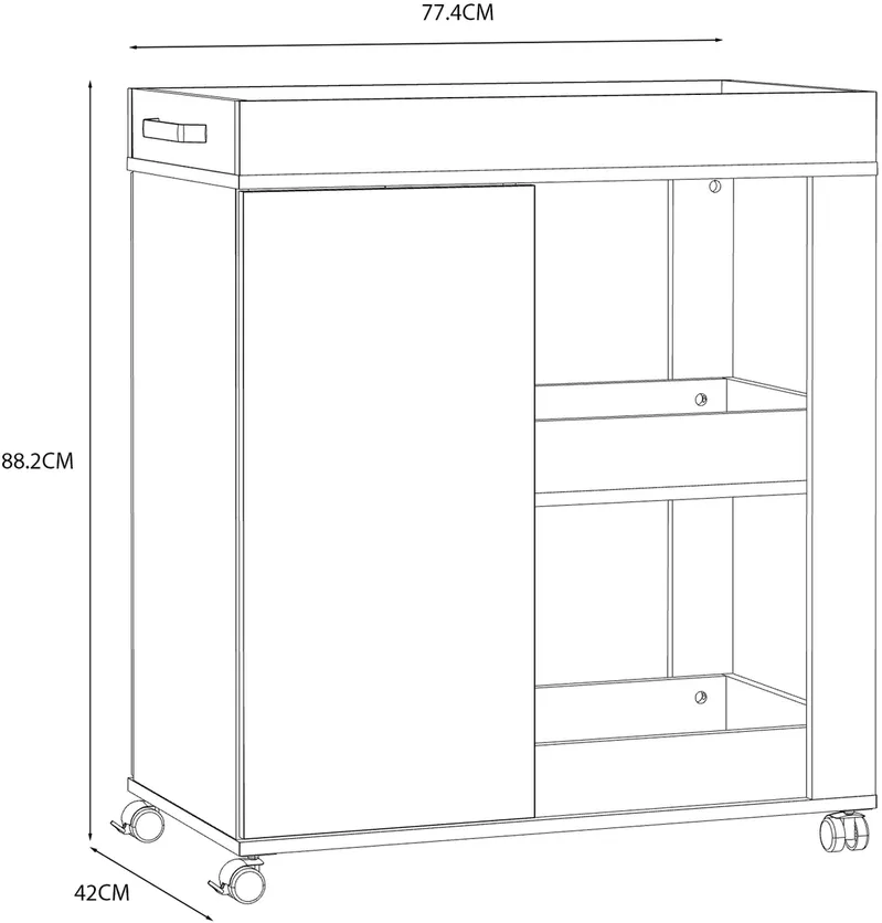 Сервировочные тележки Home Bar HMBK204 L/R