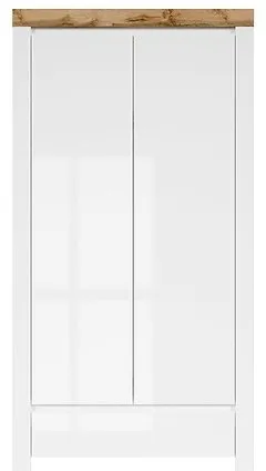 Шкаф для одежды с вешалкой Holten SZF2D1S