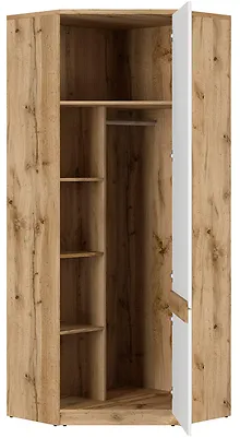 Шкаф для одежды с вешалкой Nuis SZFN1D