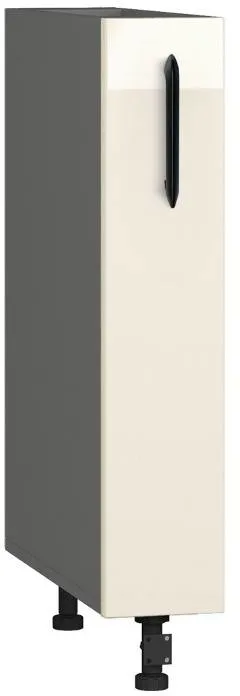 Skapis BlanKit D15C Graphite+Beige.G406 M