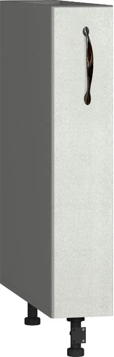 Skapis BlanKit D15C Graphite+Concrete cream.353 M2