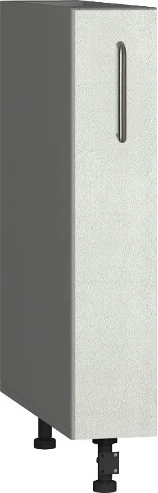 Skapis BlanKit D15C Graphite+Concrete cream.353 U4