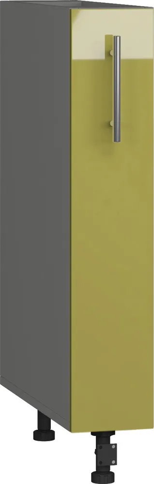 Skapis BlanKit D15C Graphite+Lemon.G425