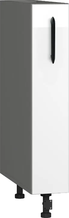 Skapis BlanKit D15C Graphite+White.G382 M