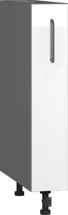 Skapis BlanKit D15C Graphite+White.G382 U4