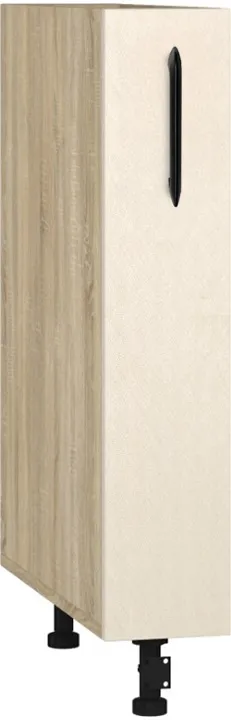 Skapis BlanKit D15C Sonoma+BrushCreamy.M273 M