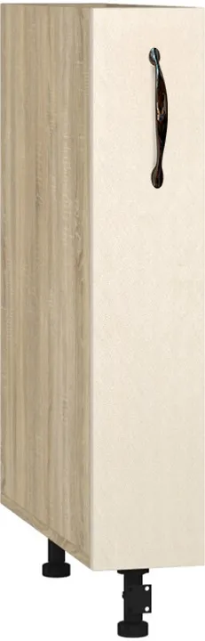 Skapis BlanKit D15C Sonoma+BrushCreamy.M273 M2