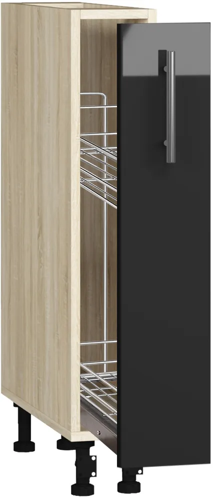 Skapis BlanKit D15C Sonoma+Graphite.G399